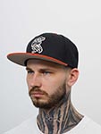 Бейсболка AMERICAN NEEDLE арт. 21006A-SAF San Francisco Seals Archive 40 MILB (черный / оранжевый)